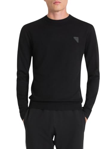 Antony Morato Jersey de Punto Slim fit para Hombre Hombre Color: 9000 Negro Talla: L