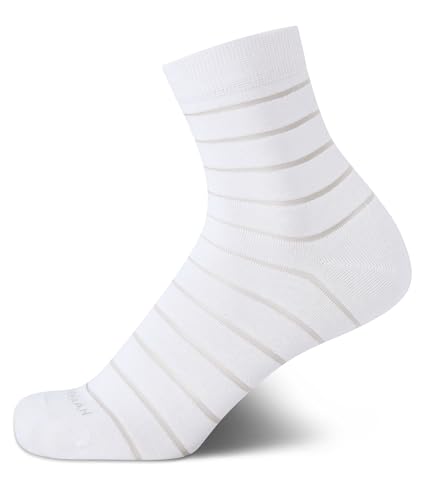 Image of Cole Haan Womens Dress Socks - Soft Lightweight Cotton Mini Crew Anklet Socks for Women