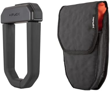 Hiplok D1000 Anti-Angle Grinder D Lock and Carry Pouch Bundle - S...