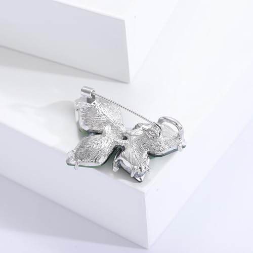 Image of Rhinestone /Enamel Animals Brooch and Pin for Women Elegant Animals Brooches Dress Accessories Birthday Gifts for Mom Wife
