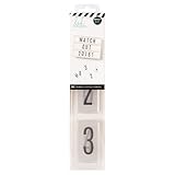 Heidi Swapp 312881 Pack Lightbox-Standard-Numbers-Black (50 Pieces)