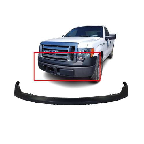 Image of FitParts Compatible with Ford F-150 2009-2014 Front Upper Bumper Cover | Primed, Ready to Paint, OEM DL3Z17D957APTM, FO1000645