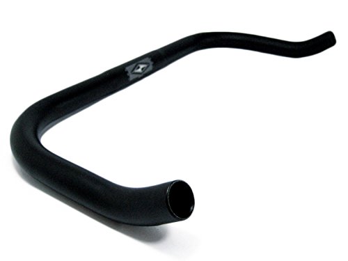 Projekt Fixie - Bullhorn Pursuit Style Bike Road HandleBar 25.4 Black