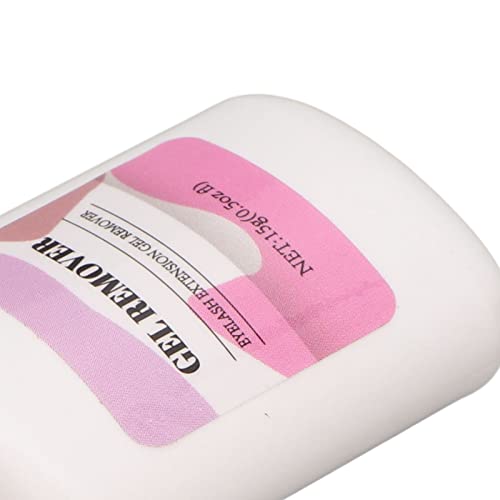 Gel Removedor de Extensão de Cílios 15g, Gel Removedor de Cola de Cílios de Enxertia Suave e Seguro