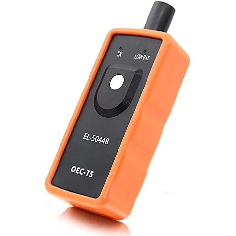 OBDKCAN EL-50448 TPMS Relearn Tool TPMS Reset Tool Auto Tire Pressure Monitor Sensor EL-50448 Orange TPMS OEC-T5 Activation Tool Compatible with GM Vehicles 2006-2021 Cover