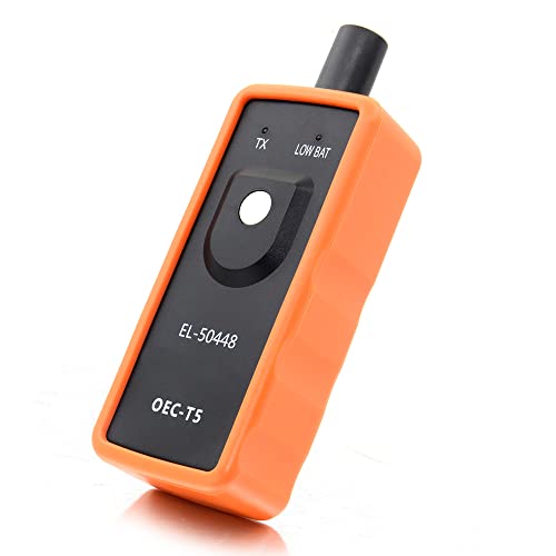 OBDKCAN EL-50448 TPMS Relearn Tool TPMS Reset Tool Auto Tire Pressure Monitor Sensor EL-50448 Orange TPMS OEC-T5 Activation Tool Compatible with GM Vehicles 2006-2021