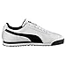PUMA Men's ROMA BASIC Sneaker, white-black, 12