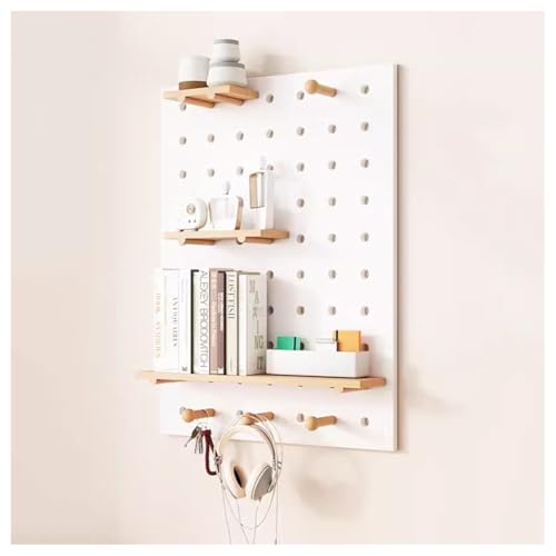 Panneau perforé mural de rangement à fixer avec kits d'accessoires modulaires suspendus