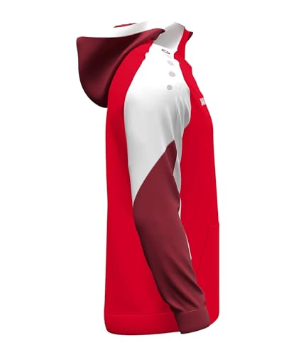 Sweat rouge dynamic pour entraînement en extérieur et détente le week-end - 5