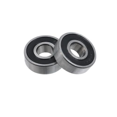 Image of Antrader 6201 RS Double Rubber Seal Bearings,Deep Groove Ball Bearings,12 x 32 x 10mm,10Pcs