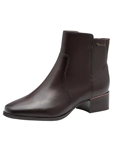 TAMARIS dam komfort boot heel stövletter, espresso, 41 EU, espresso, 41 EU
