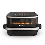 Moulinex Easy Fry XL Surface, Friggitrice ad Aria XL con Cestello Antiaderente e Finestra di Osservazione, 1,5 Kg, Tecnologia Extra-Crisp e Doppia Resistenza, Cottura fino a 230°, AL4018