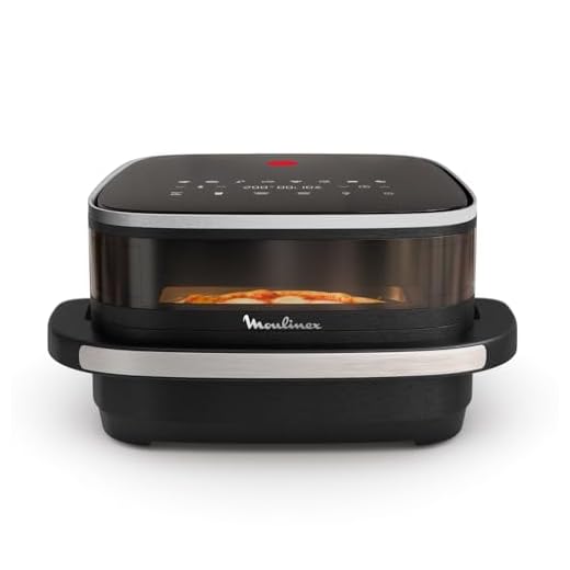 Moulinex Easy Fry XL Surface, Friggitrice ad Aria XL con Cestello Antiaderente e Finestra di Osservazione, 1,5 Kg, Tecnologia Extra-Crisp e Doppia Resistenza, Cottura fino a 230°, AL4018