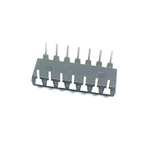 Image of INVENTO 4Pcs 4024 IC HCF4024BE CD4024BE Logic IC Ripple Carry Binary /Divider, 24 MHz, 3 V to 18 V, DIP-14 (ISC 1814)