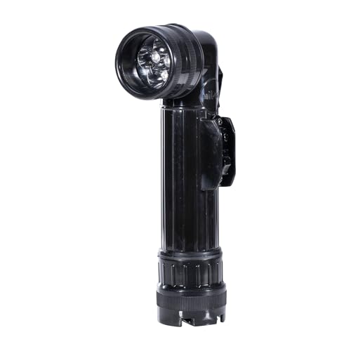 Mil-Tec Unisex – Erwachsene Winkeltaschenlampe-15143202 Winkeltaschenlampe, Schwarz, Einheitsgröße