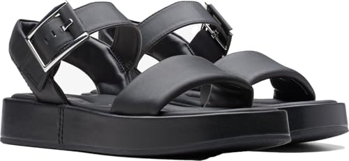 Clarks Women's Alda Strap Flat Sandal4