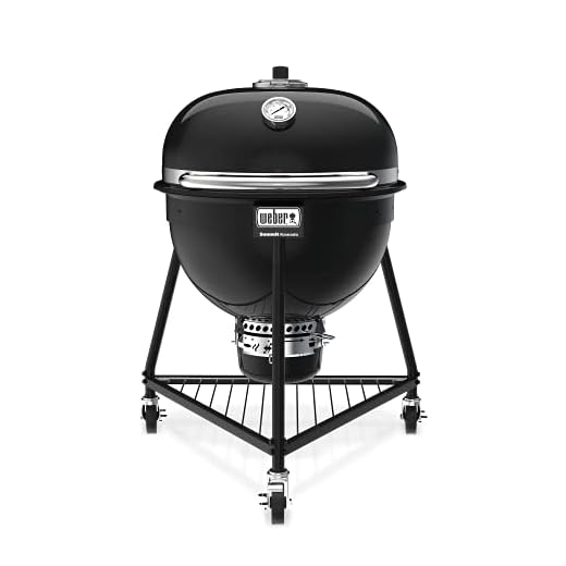 Weber Summit Kamado E6 Charcoal Grill, Black