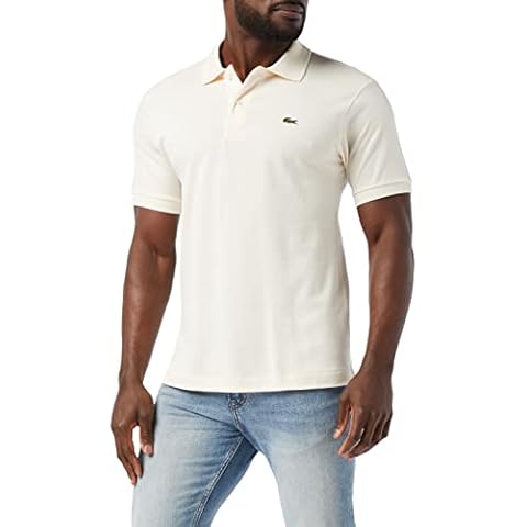 Polo Lacoste Classic Fit L.12.12 para Hombre Beige XS Cover