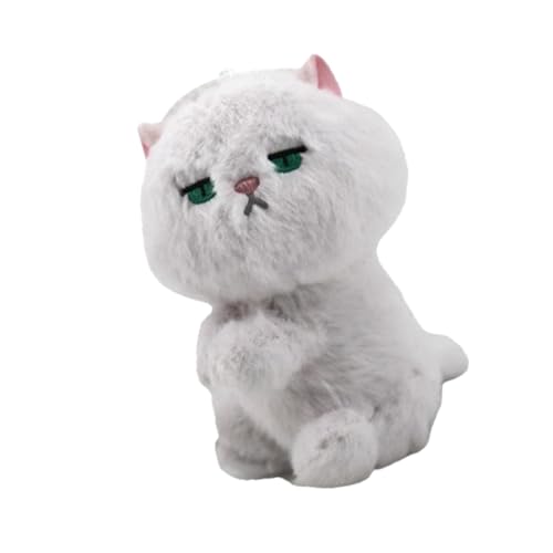 猫のぬいぐるみ、猫のぬいぐるみ - ぬいぐるみかわいい猫のぬいぐるみ 猫のぬいぐるみ - ぬいぐるみ猫ペンダント、猫の装飾、猫ぬいぐるみクリップ、子供、誕生日、パーティー、カーテン、バックパック、女性用