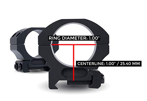 Monstrum SR-1-P100 Precision Scope Rings thumb #3
