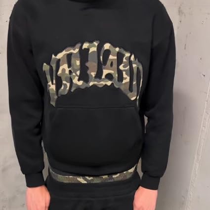 Double Waisted Sweatpants Men Y2k Baggy Sweatpants Wide Leg Leopard Print Elastic Waist Pants Vintage Grunge Pants3