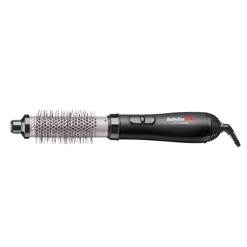 BaBylissPRO Ceramix Xtreme Ceramic Hot Air Styler Blow out Brush for Volume and Waves