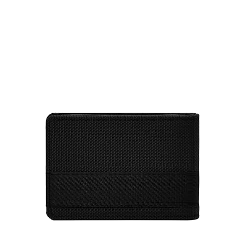 Image of Fossil Men's Front Pocket Wallet, Black, One Size