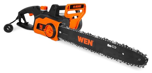 WEN Electric Chainsaw, Corded, 12-Amp, 16-Inch...