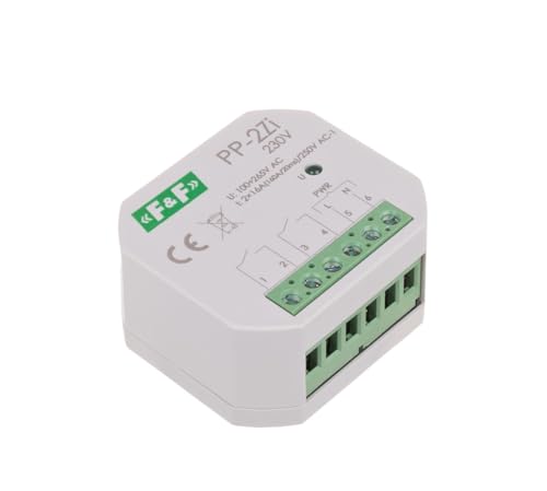 Elektromagnetische Relais 2Z 16A 100-265V AC (160A/20ms) PP-2Zi-230V f&f 5908312598572