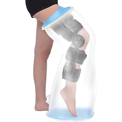 YUNCHI Waterproof Full Leg Cast Cover for Shower Cover