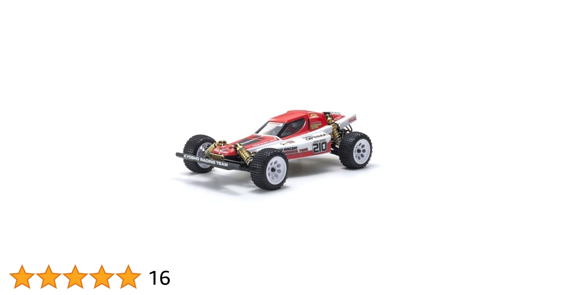 Kyosho OPTIMA 4WD ラジコンカー Kyosho Optima Pro 1/10 4WD Retro Electric Off-Road Buggy Kit
