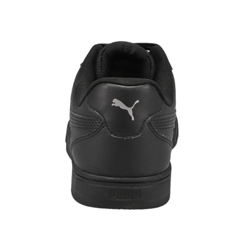 PUMA Children's Caven Jr Fashion Sneaker Blk/Steel 4 Medium US3