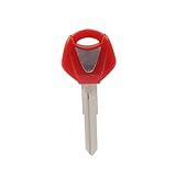 Lirun Red Motorcycle Key Uncut Replacement Motorcycle Blank Key Uncut Blade For Yamaha YZF-R25 YZF-R3 ALL YEAR