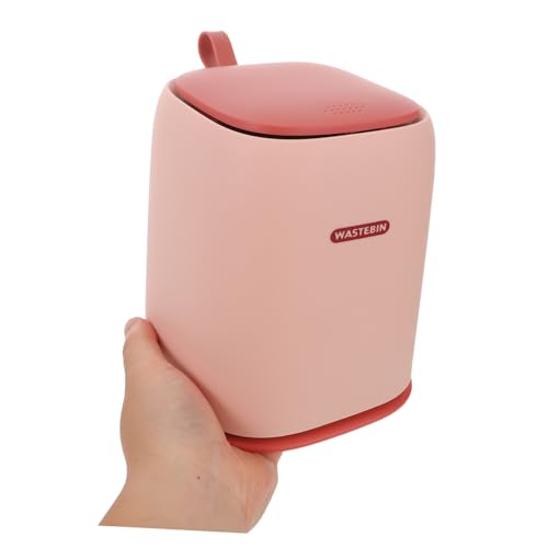 Poubelle de bureau avec couvercle anti-odeur pour table compacte de maison