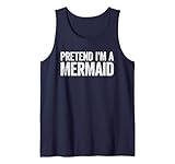 Photo Gallery pretend i m a mermaid camicia adulto bambini uomini donne costume canotta Photo Gallery pretend i m a mermaid camicia adulto bambini uomini donne costume canotta