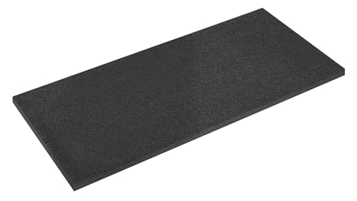 Sealey SF30BK 1200 x 550 x 30mm Easy Peel Shadow Foam® Black/Black