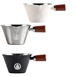 [Matériau en acier inoxydable] Ce gobelet à expresso en acier inoxydable 304 promet une longue durée de vie et est en même temps facile à entretenir, parfait pour le plaisir du café.