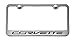 American Car Craft 052033-BLK Black Carbon Fiber Rear Tag Frame (Corvette Script)