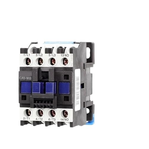 Contacteur CA CJX2-1810 18A 24V pour rail DIN triphasé 3 pôles - 3