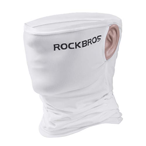 ROCK BROS Cooling Neck Gaiter Face Mask Bandana UPF50+ Sun Protection Fishing Cycling