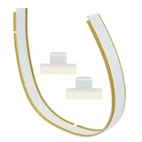 MARRTEUM Dishwasher Bottom Door Seal Combo Kit, 154701001 809006501 Dishwasher Lower Gasket Splash Shield for Frigi-daire Ken-more Elect-rolux Cro-sley, Replaces 154576501 154297601 1465007 154685101