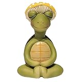 YPBEW Hochwertige Meditationsfigur aus Kunstharz zum Üben und zur Achtsamkeitsentspannung in Wohnräumen, Büros, Dekoration, Kunstharzskulptur