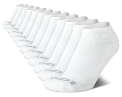 AND1 Men's Low Cut Socks - 12 Pack Performance Stretch