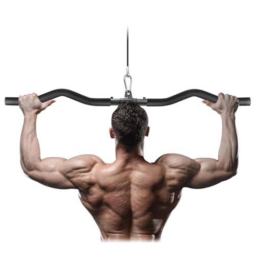 Latzugstange mit Drehgelenk, Abnehmbar Latzug Griffe Gebogene...