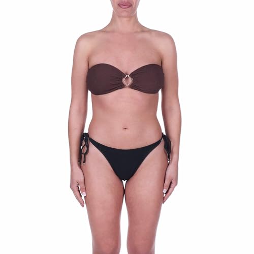Maillot de bain noir Me-Fui MF24-0201BK une pièce extensible femme