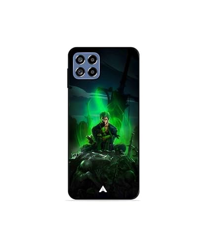Image of Premium Anime 1 Case for Samsung Galaxy A22 5G (Glossy Finish) Soft-Touch Metal TPU Back Cover, Shockproof, Designer, Aesthetic Mobile Phone Case
