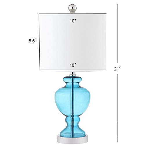 Lámpara de Mesa Safavieh Monaco Azul 21 pulgadas miniatura 3