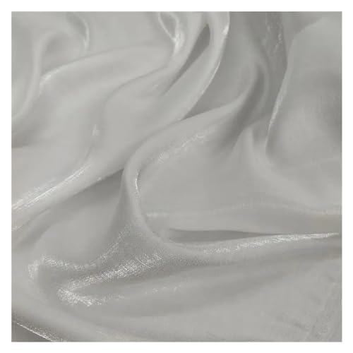Tissu satin de soie pailleté pour couture de robe de mariée et Hanfu