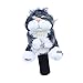 Vaveren Golf Club Head Cover Golfer Gift Cute Wear Resistant Animal Shaped Training Supplies Plush Golf Head Cover Protective Sleeve