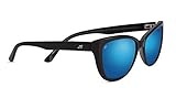 Polarizadas SERENGETI Sophia de la Mujer Gafas de Sol polarizadas 555 NM, Mujer, Sophia Polarized 555nm, Shiny Black/Blue, Mediano